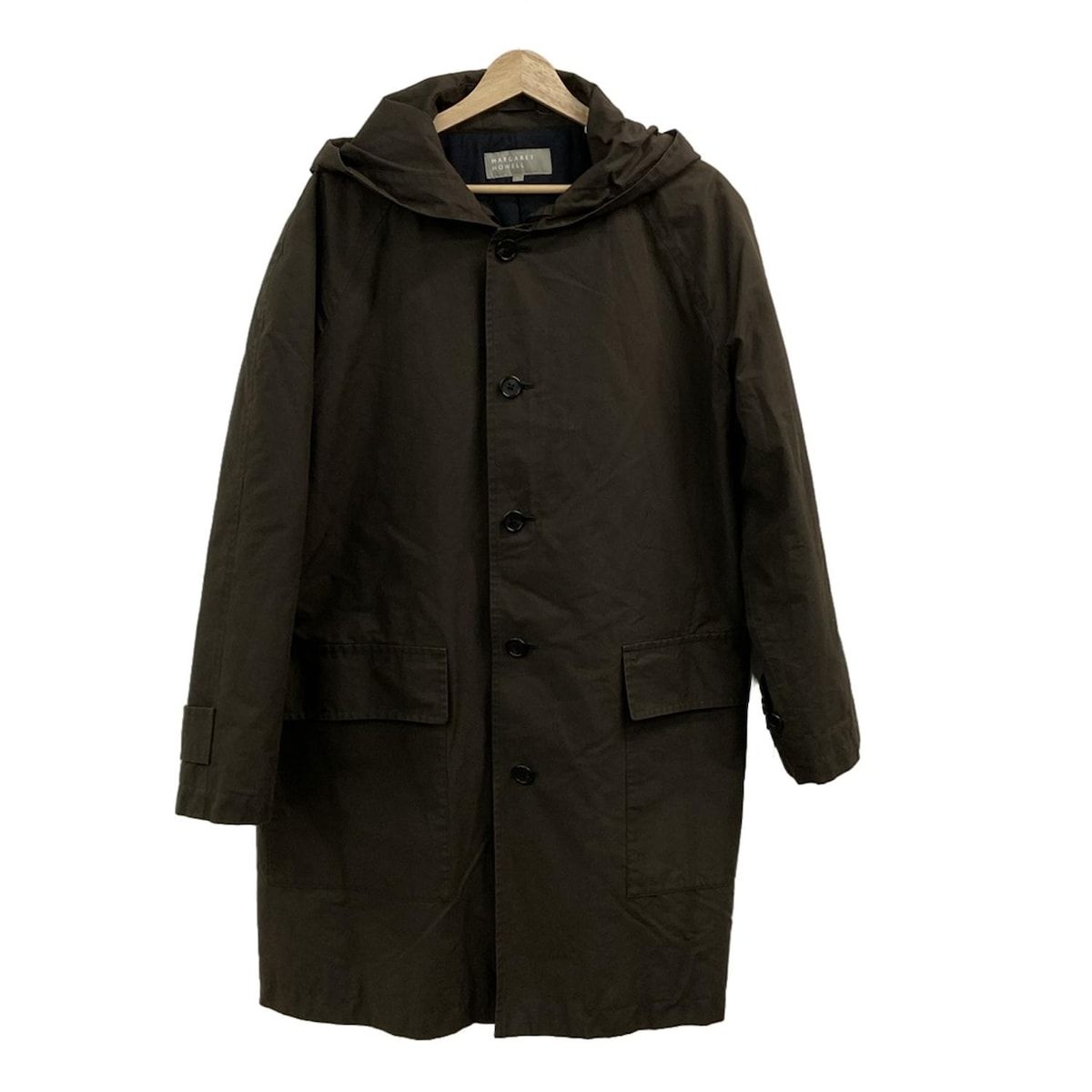 MargaretHowell マーガレットハウエル コート サイズL メンズ - ダークブラウン 長袖 中綿 冬