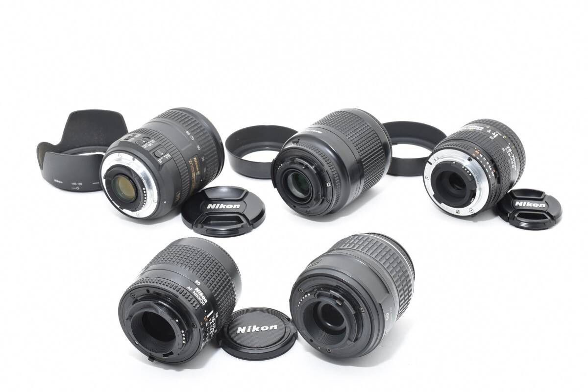 ☆まとめ売り☆Nikon レンズセット5個セット☆ K1219 #2966 デジカメ