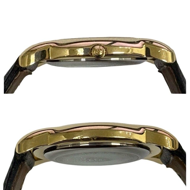 GUCCI グッチ メンズ腕時計 5100 M クオーツ ブラック文字盤 稼働品 品