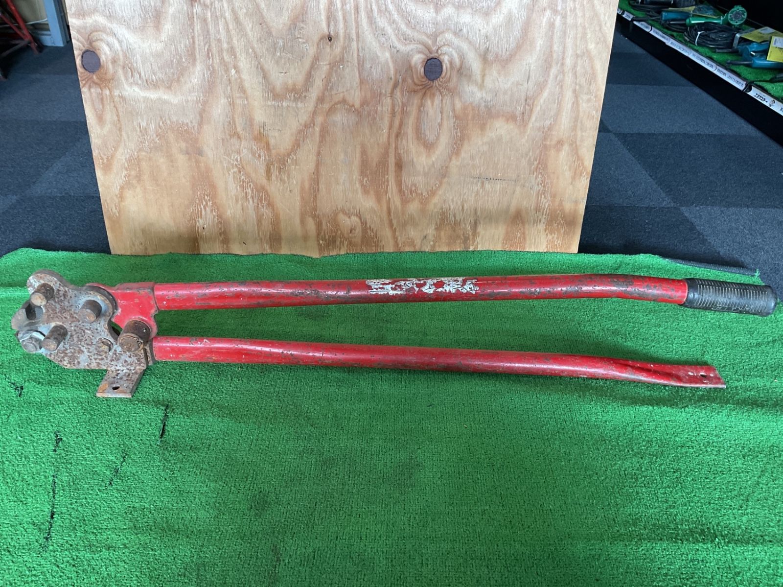 メーカー型式不明 鉄筋カッター 錆び有 コ 50