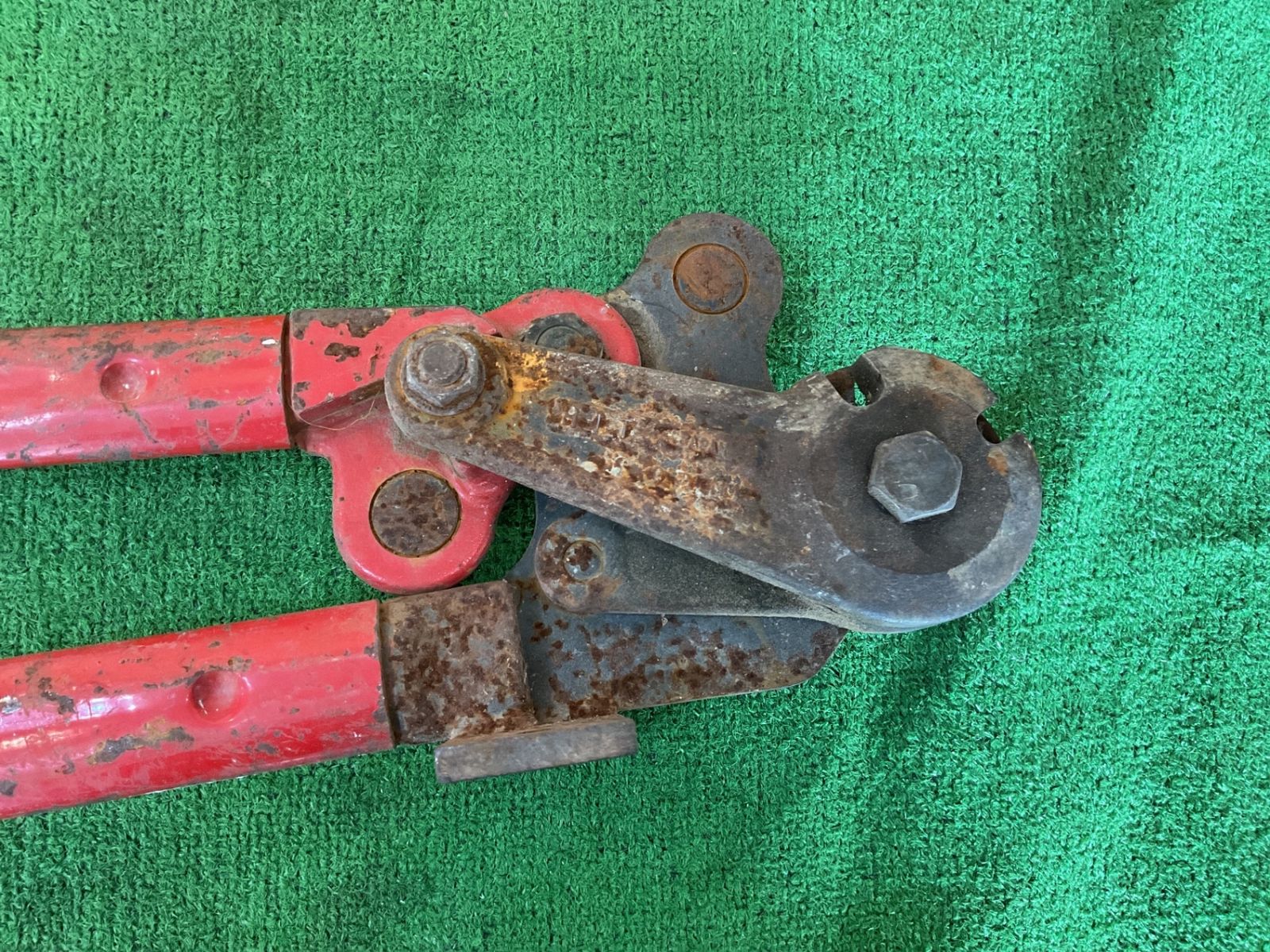 鉄筋カッター 錆び有