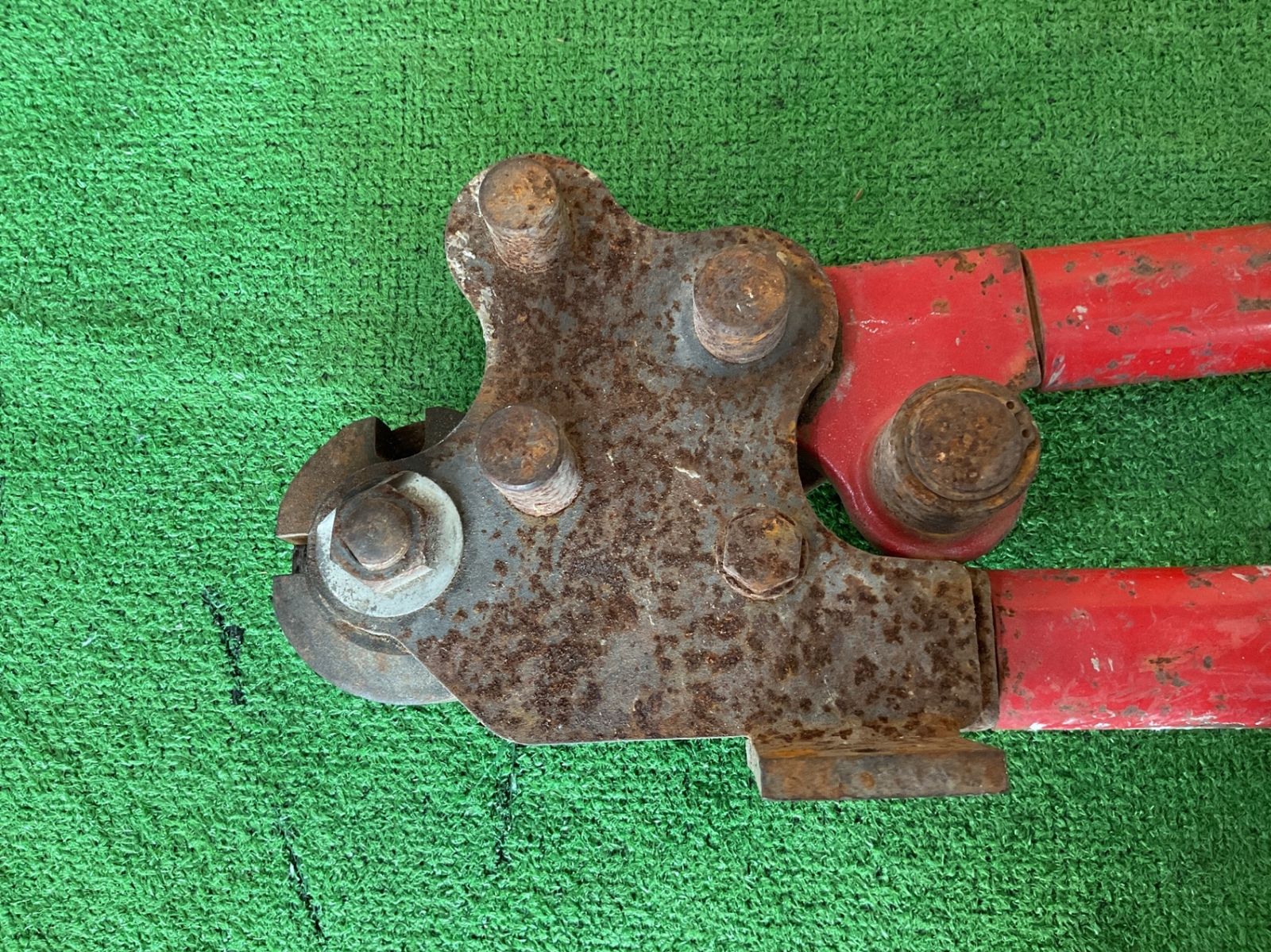 鉄筋カッター 錆び有