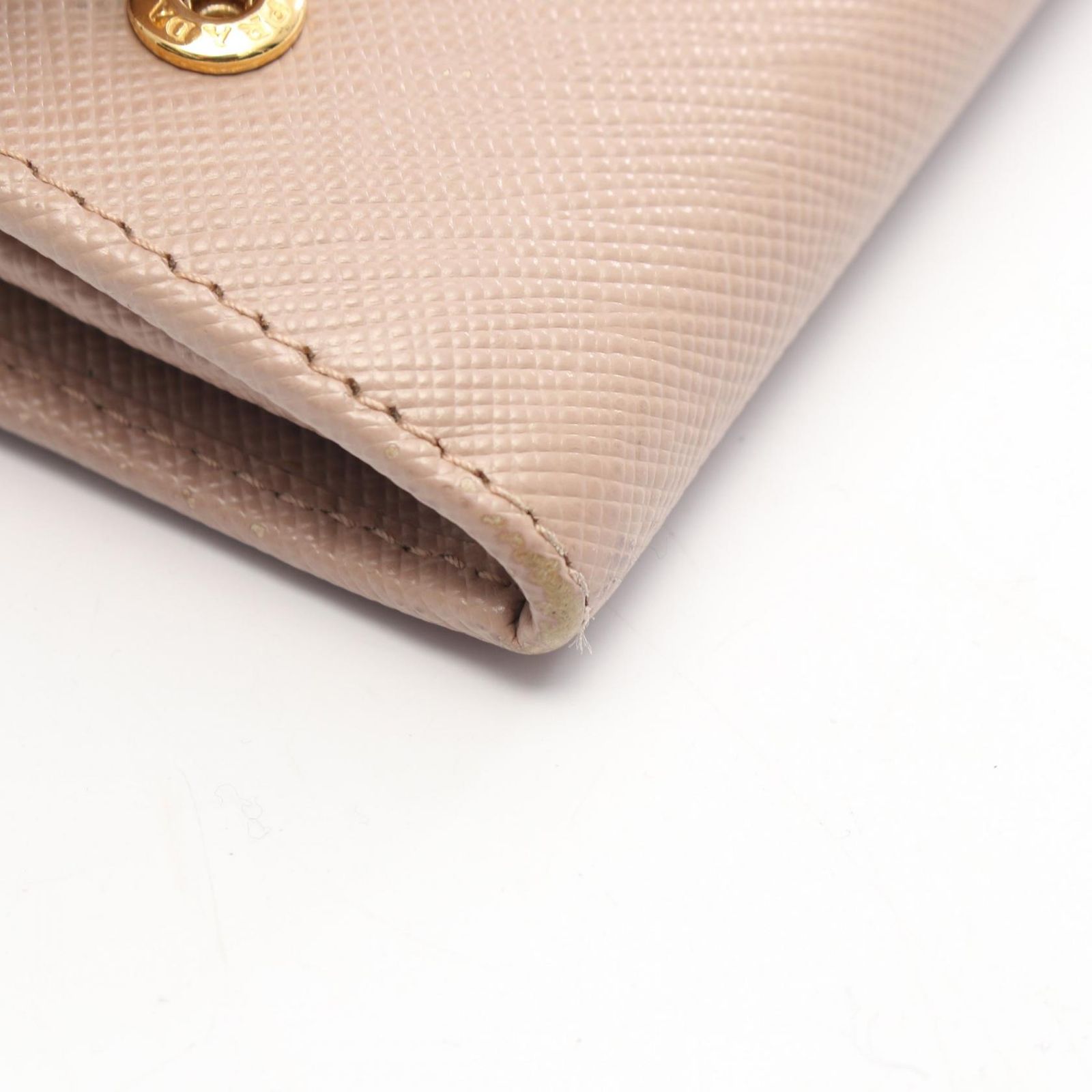 リボン 二つ折り長財布