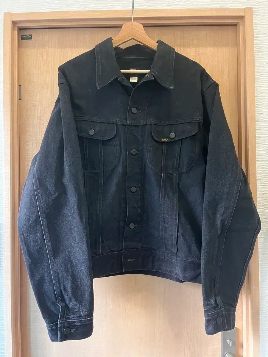 RRL ダブルアールエル Lot271 トラッカー ブラック ジャケット