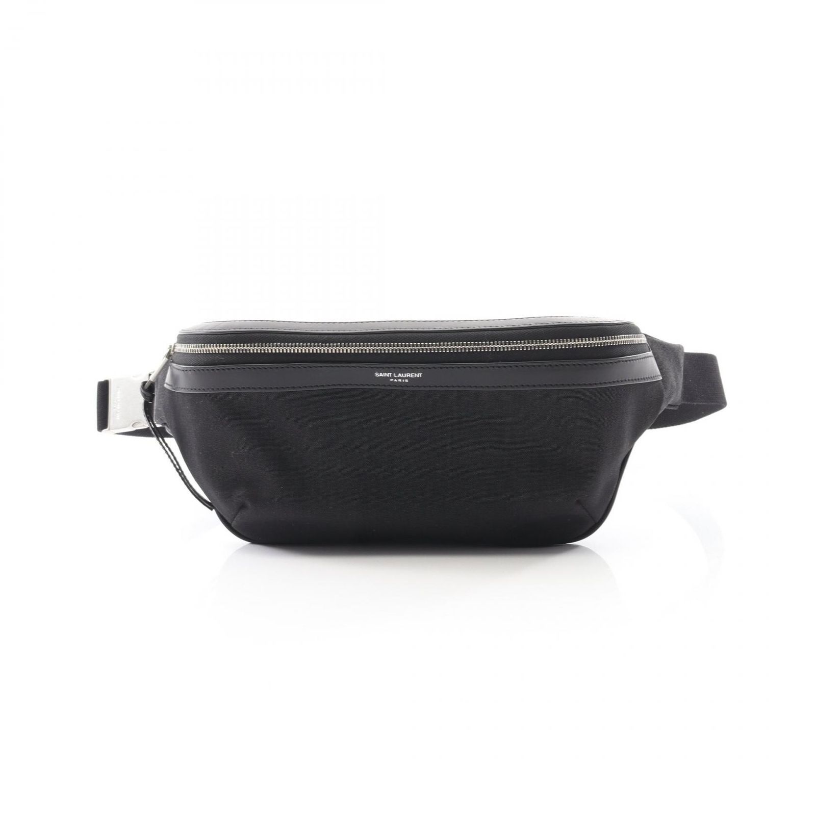 サンローランパリ SAINT LAURENT PARIS ウエストバッグ ボディバッグ 557831GIVLE1000 ブラック ナイロン ベルトバッグ ユニセックス