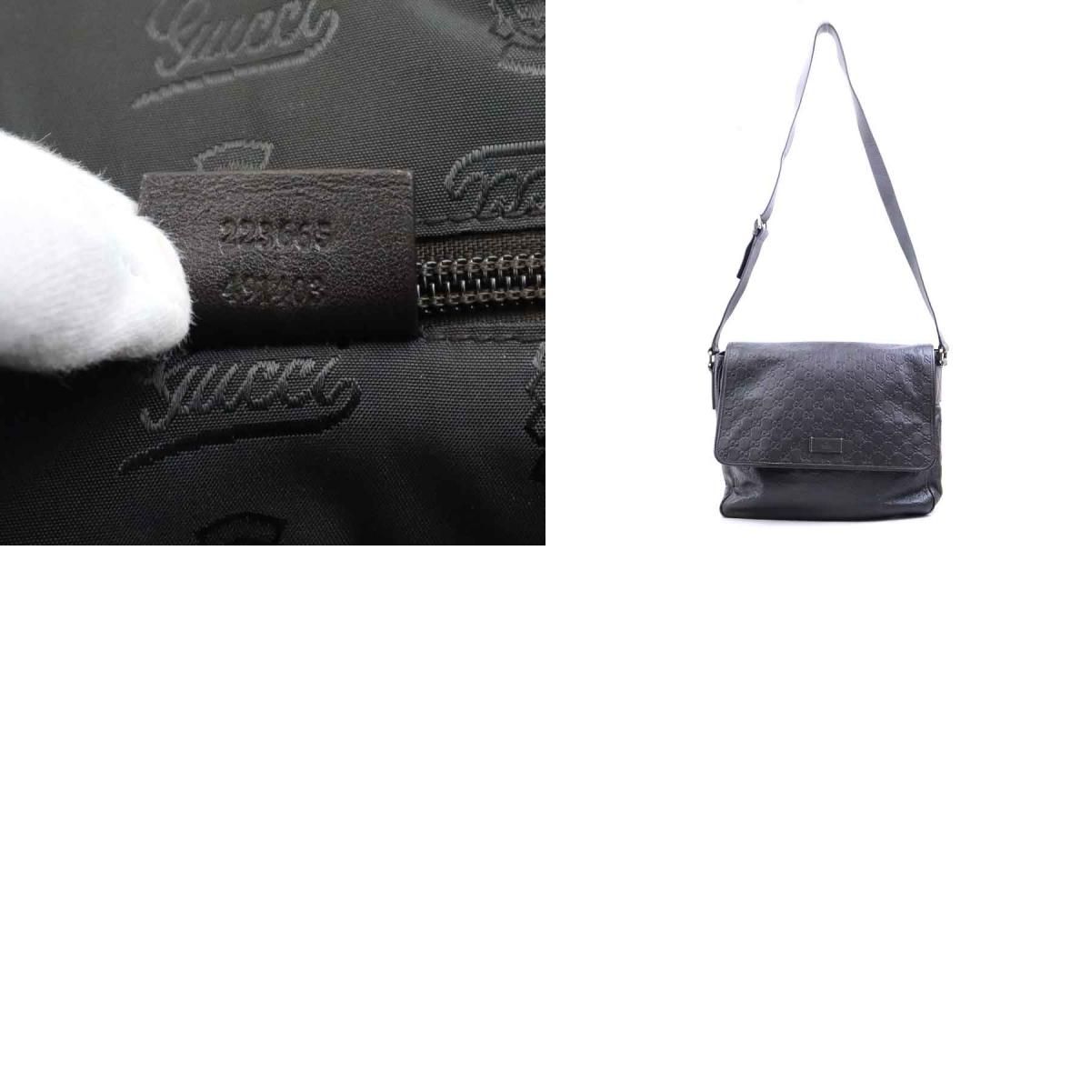 斜め掛けショルダーバッグ グッチシマ