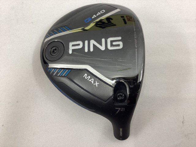 ピン G 440 MAX フェアウェイウッド 7 W ヘッド カバー付き 21 5022