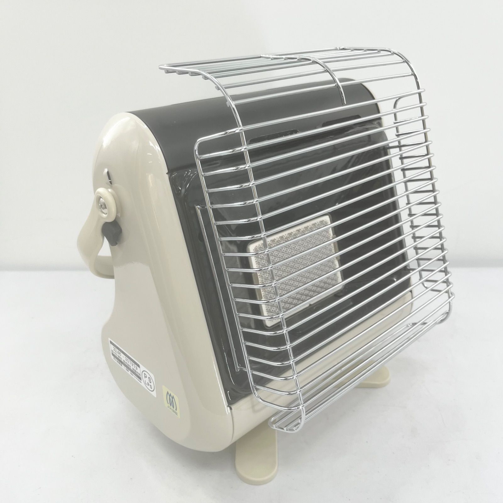 イワタニ Iwatani カセットガスストーブ マイ暖 CB-STV-MYD2 アイボリー 電源不要 コードレス 軽量 1.0kW 暖房器具 コンパクト