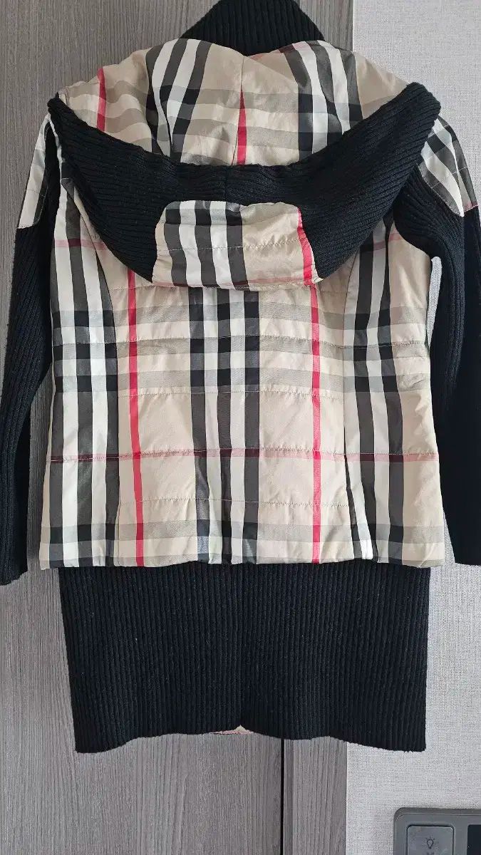 バーバリー ニットダウン アウター