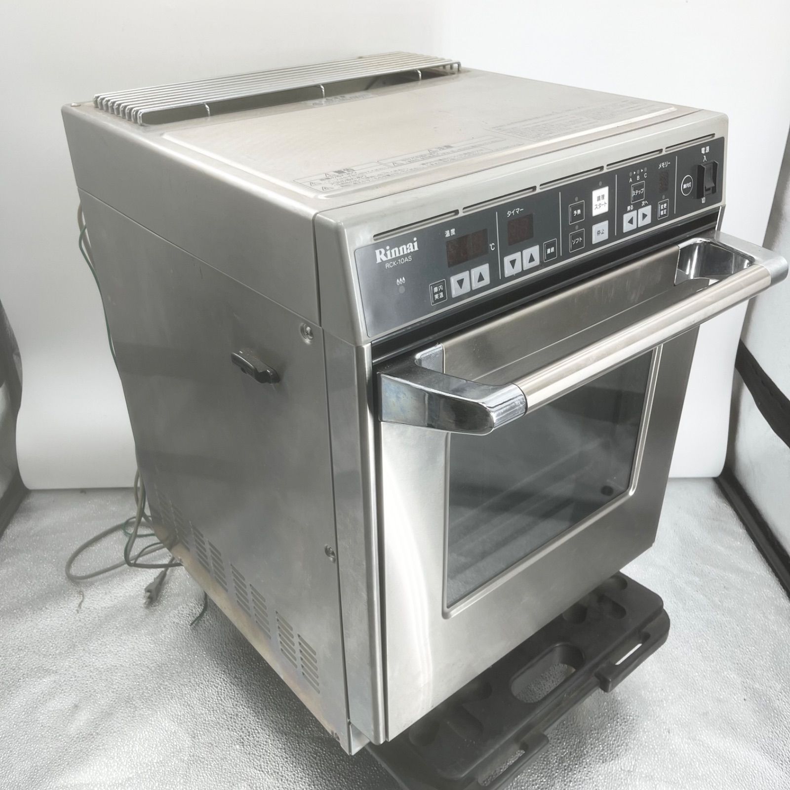 Rinnai リンナイ 業務用 卓上ガス高速オーブン ガスオーブン オーブン RCK-10 AS 22 L LPガス用 オーブン皿 網など付属