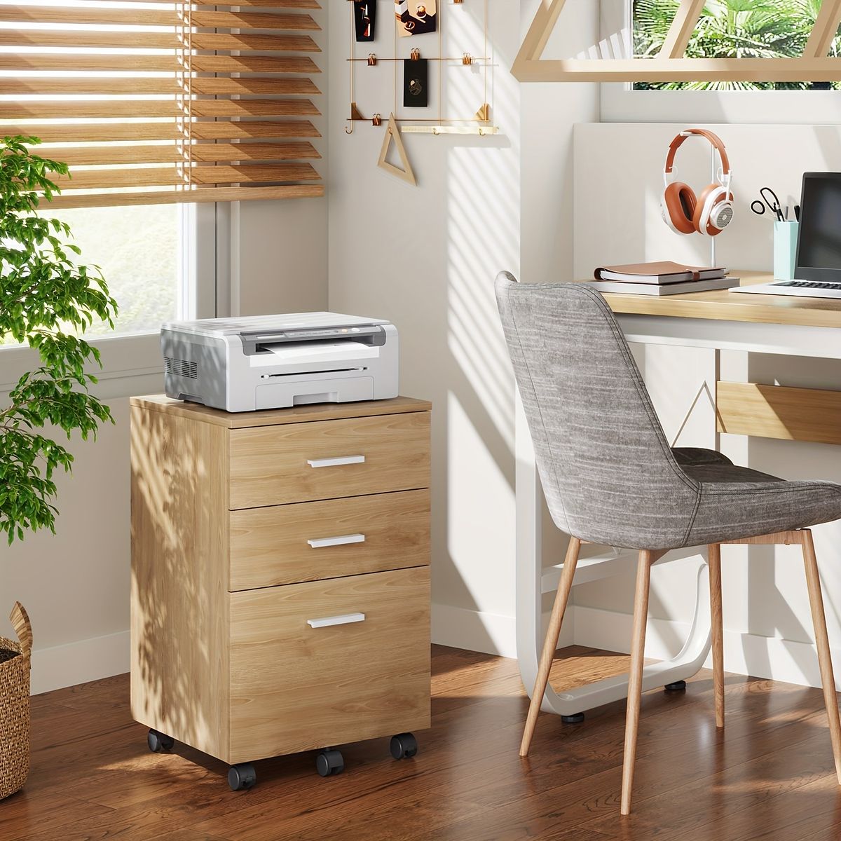 オフィスワゴン デスク収納