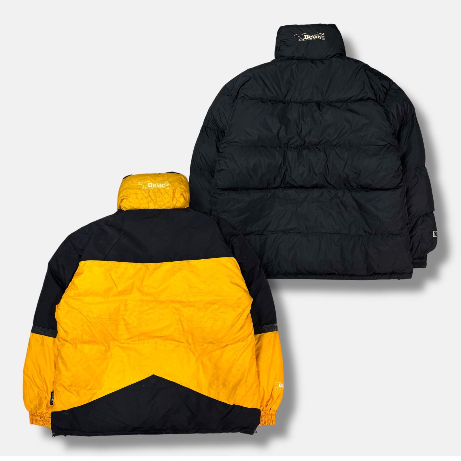 90s Bear USA reversible down jacket アウトドア M - メルカリ