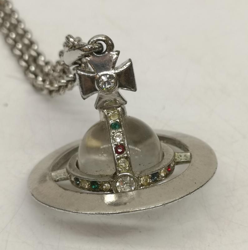 Vivienne Westwood ヴィヴィアンウエストウッド ネックレス ペンダント スモール オーブ ネックレス ストーン FORTGASGNV_COM_BR