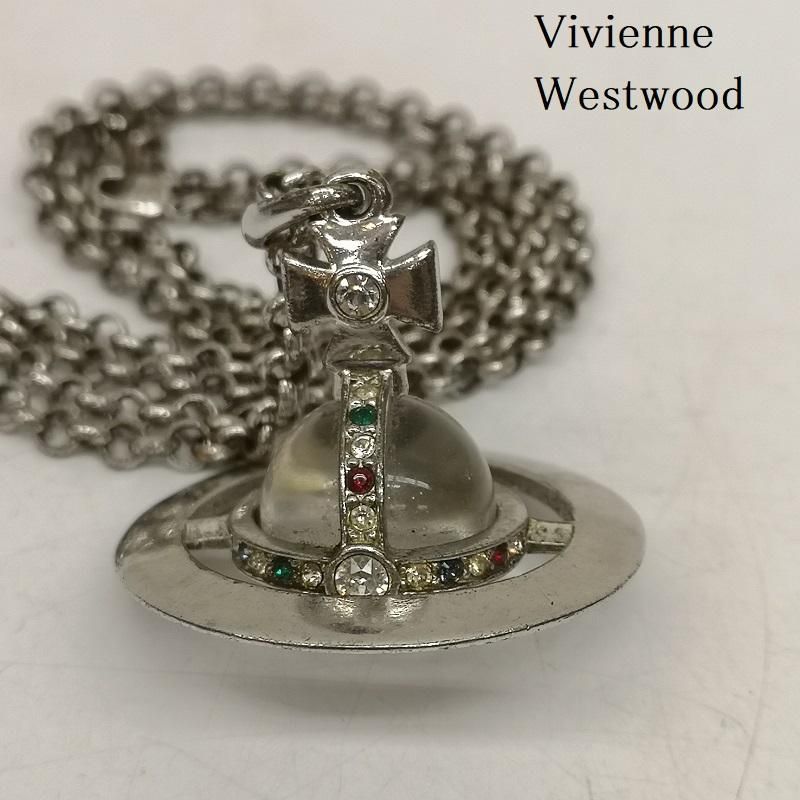 Vivienne Westwood ヴィヴィアンウエストウッド ネックレス ペンダント スモール オーブ ネックレス ストーン