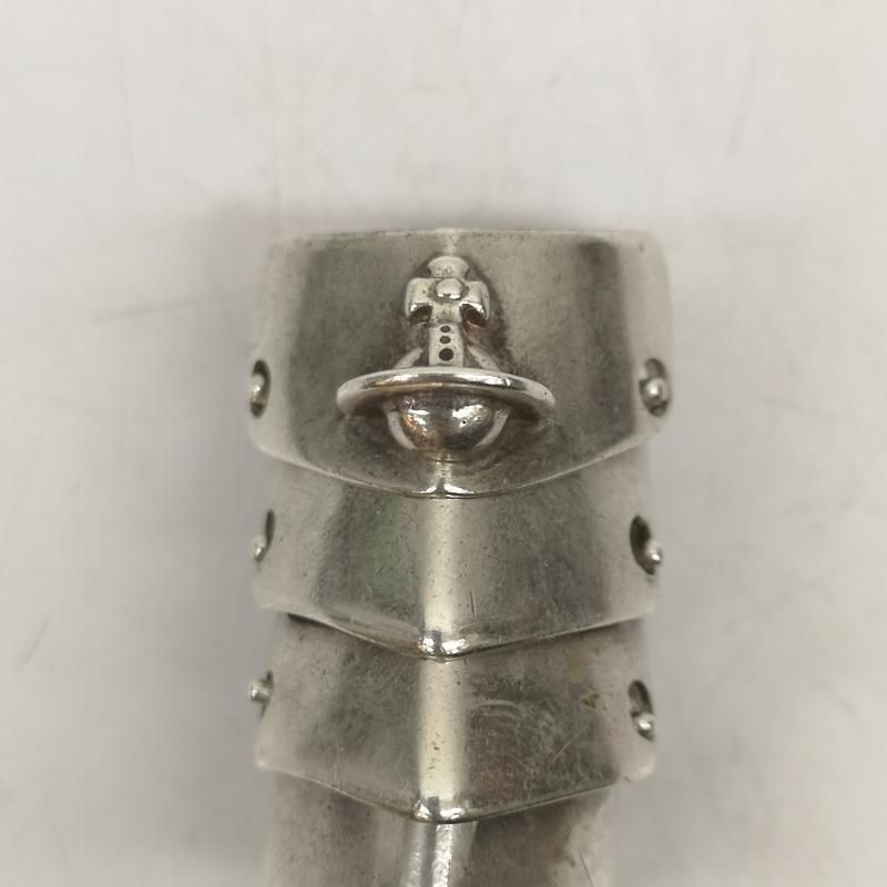Vivienne Westwood ヴィヴィアンウエストウッド 指輪 アーマーリング 初期型 シルバー 925 JSB刻印 サイズS 10号 WWW_SHINETEETH_COM