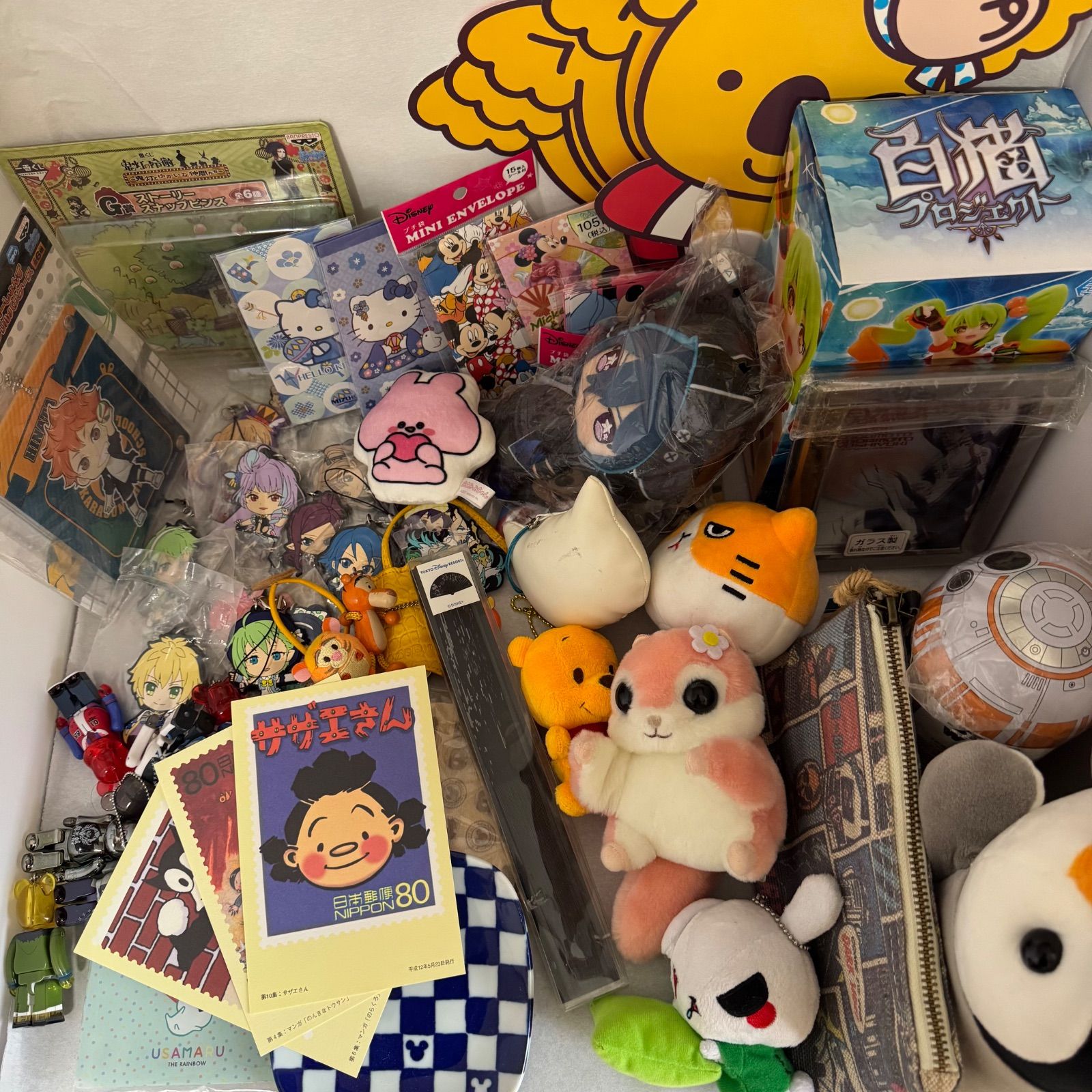 50点以上! 福袋 キャラグッズ ヒプマイ ベアブリック スターウォーズ ディズニー ラバスト ぬいぐるみ他