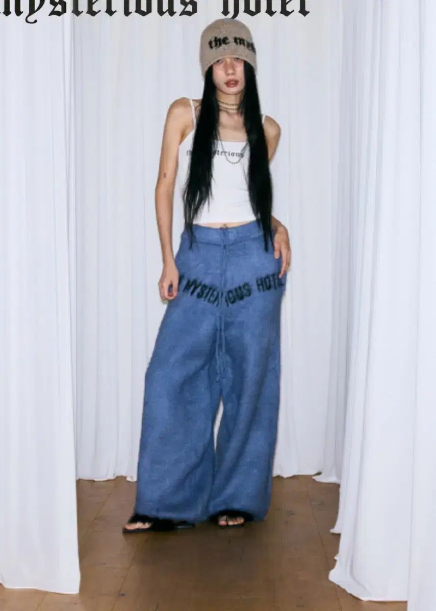 THE MYSTERIOUS HOTEL ザ ミステリアス ホテル リー ニット パンツ