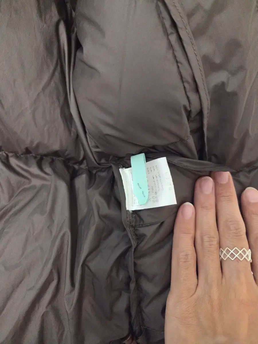 デパート納品タグ交換ㅡグースダウン ドライ完了