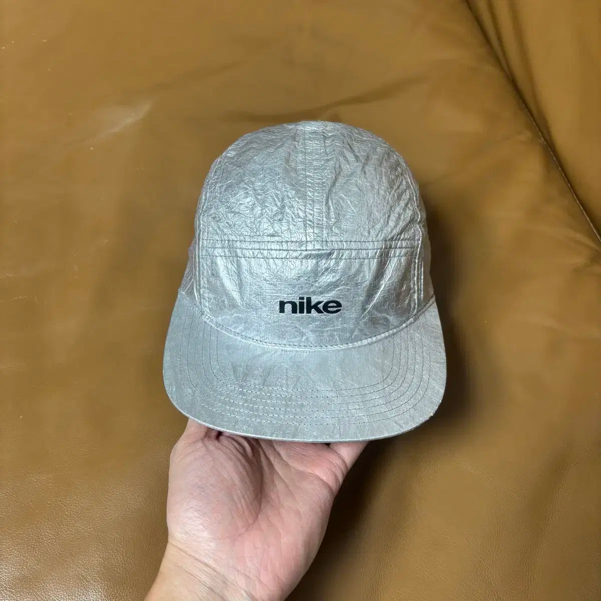 Nike ナイキ マースランディング ヘリテージ シルバー キャンプキャップ 帽子 Silver