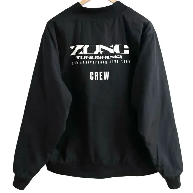 東方神起 20周年 ZONE CREW MA-1 ジャケット L - メルカリ