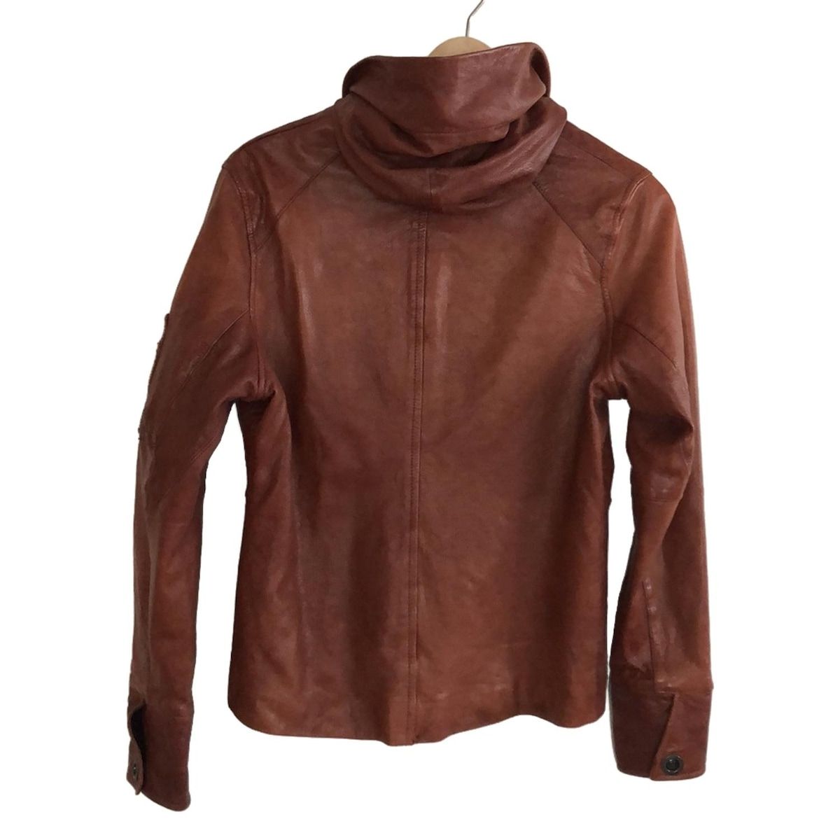 AVIREX アビレックス ブルゾン レディース - ブラウン 長袖 ディアスキン 春 秋