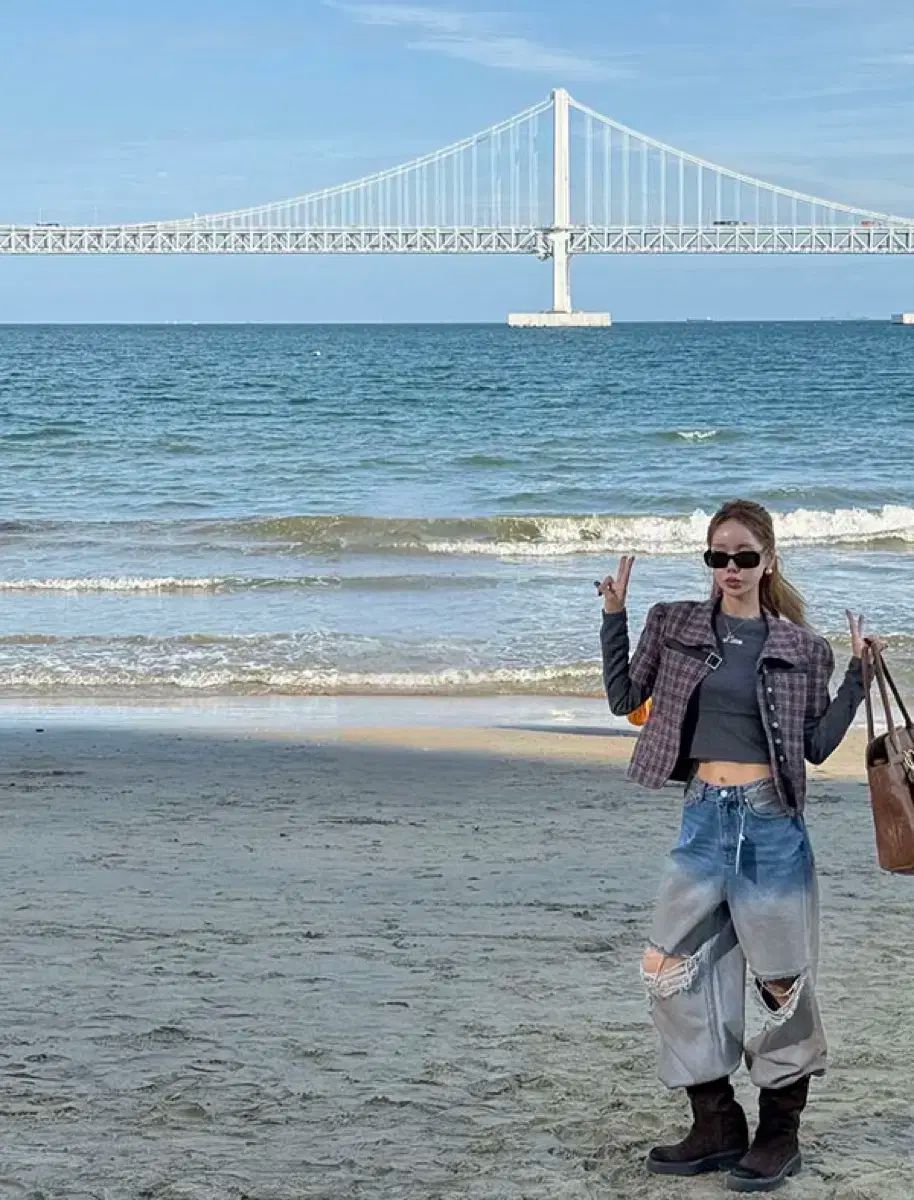 ツートン ヴィンテージ ワイド デニム インディゴM DECORATOM_COM_BR