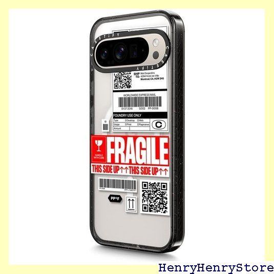 CASETiFY マグネット式 インパクトケース Google Pixel 9 Pro XL - PP-0008 - ブラック 2057