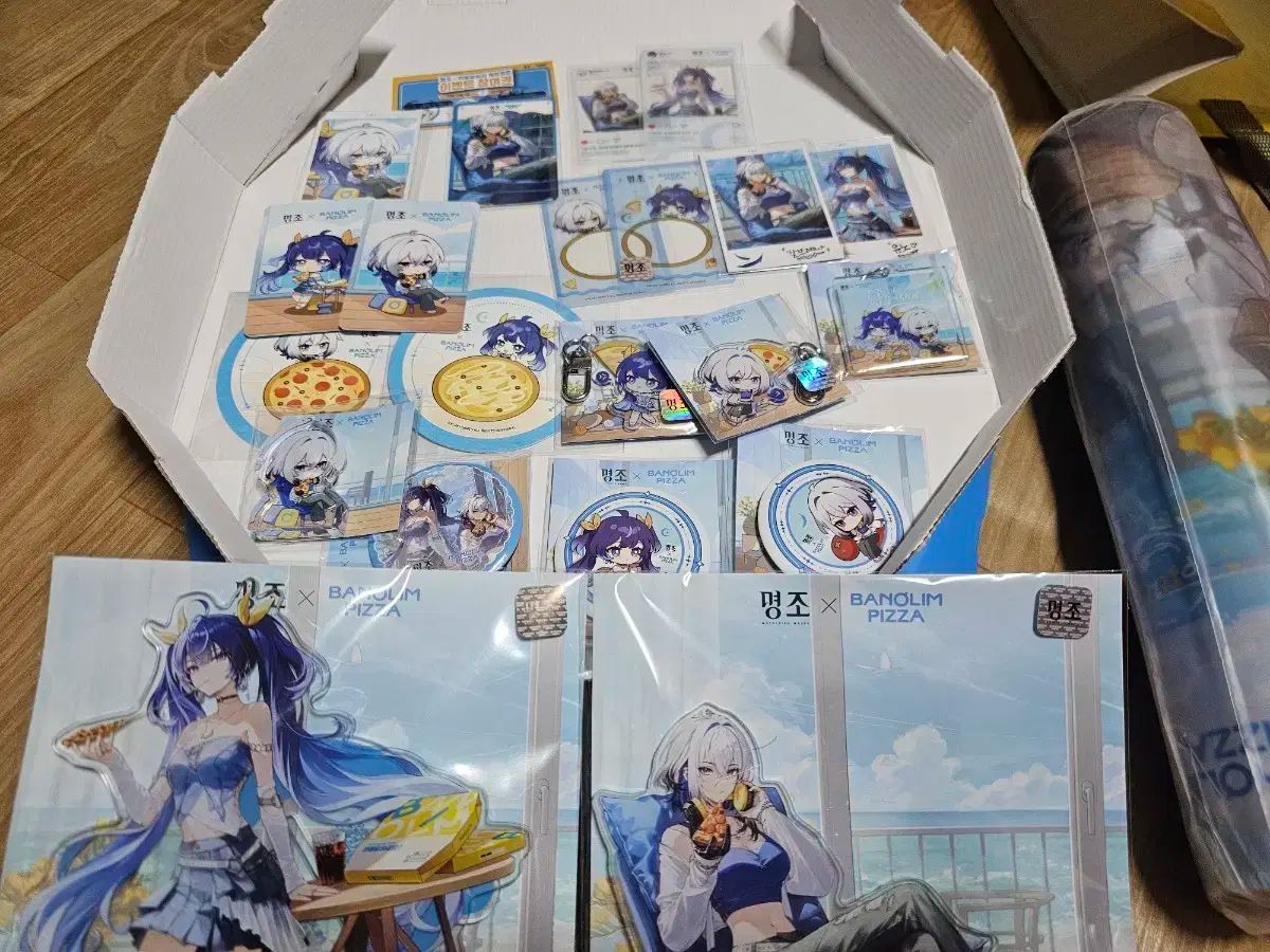 明朝 BANOLIM ピザ ポップアップ アクリル 全て まとめ