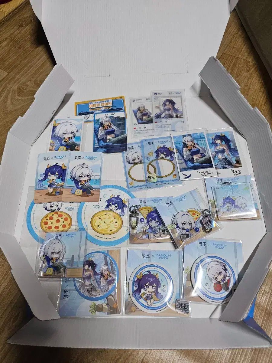 明朝 BANOLIM ピザ ポップアップ アクリル 全て まとめ