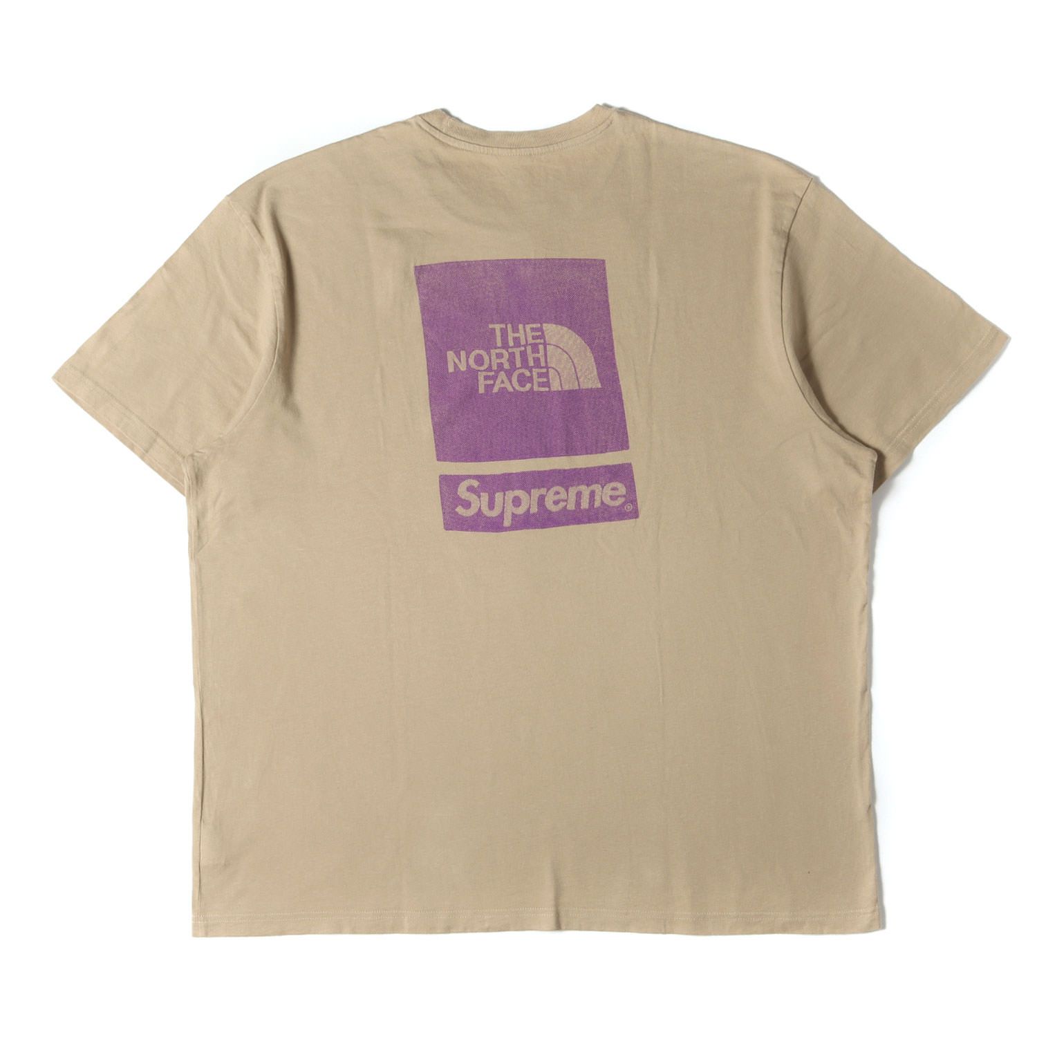 Supreme シュプリーム Tシャツ サイズ:XL / 24SS THE NORTH FACE ロゴプリント クルーネック Tシャツ (S/S Top) / カーキ / トップス カットソー 半袖【メンズ】【中古】【美品】【K4471】 美品】Supreme シュプリーム Tシャツ サイズ:XL / 24SS THE NORTH FACE