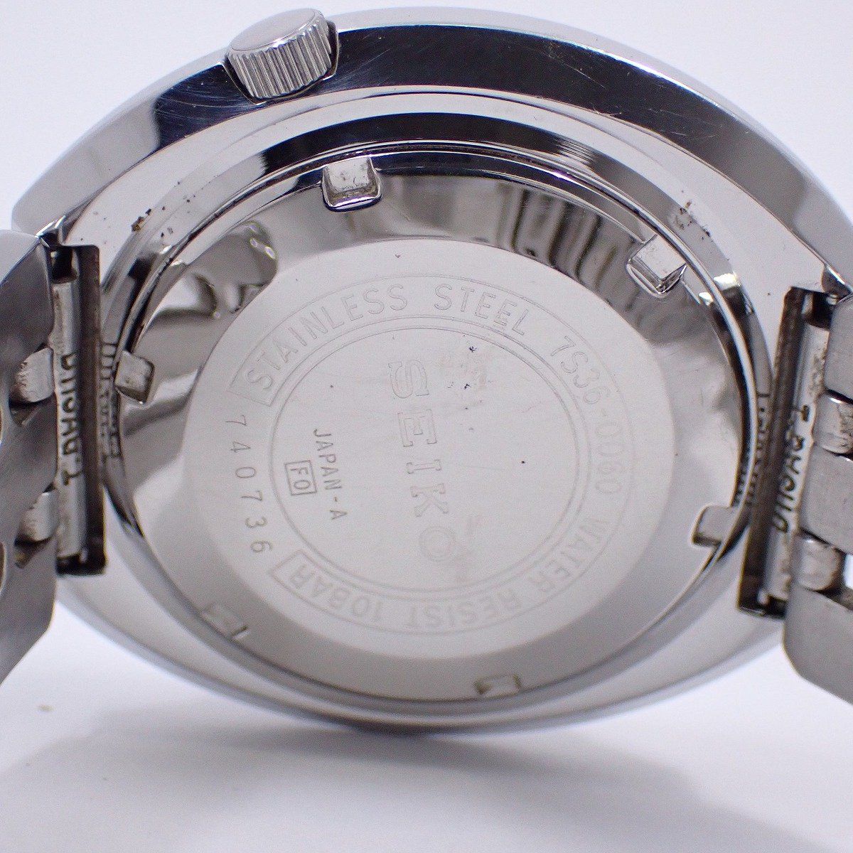 SEIKO セイコー 5 ファイブスポーツ 復刻モデル 自動巻き メンズ 腕時計 オレンジ文字盤 SBSS 009 7 S 36-0060