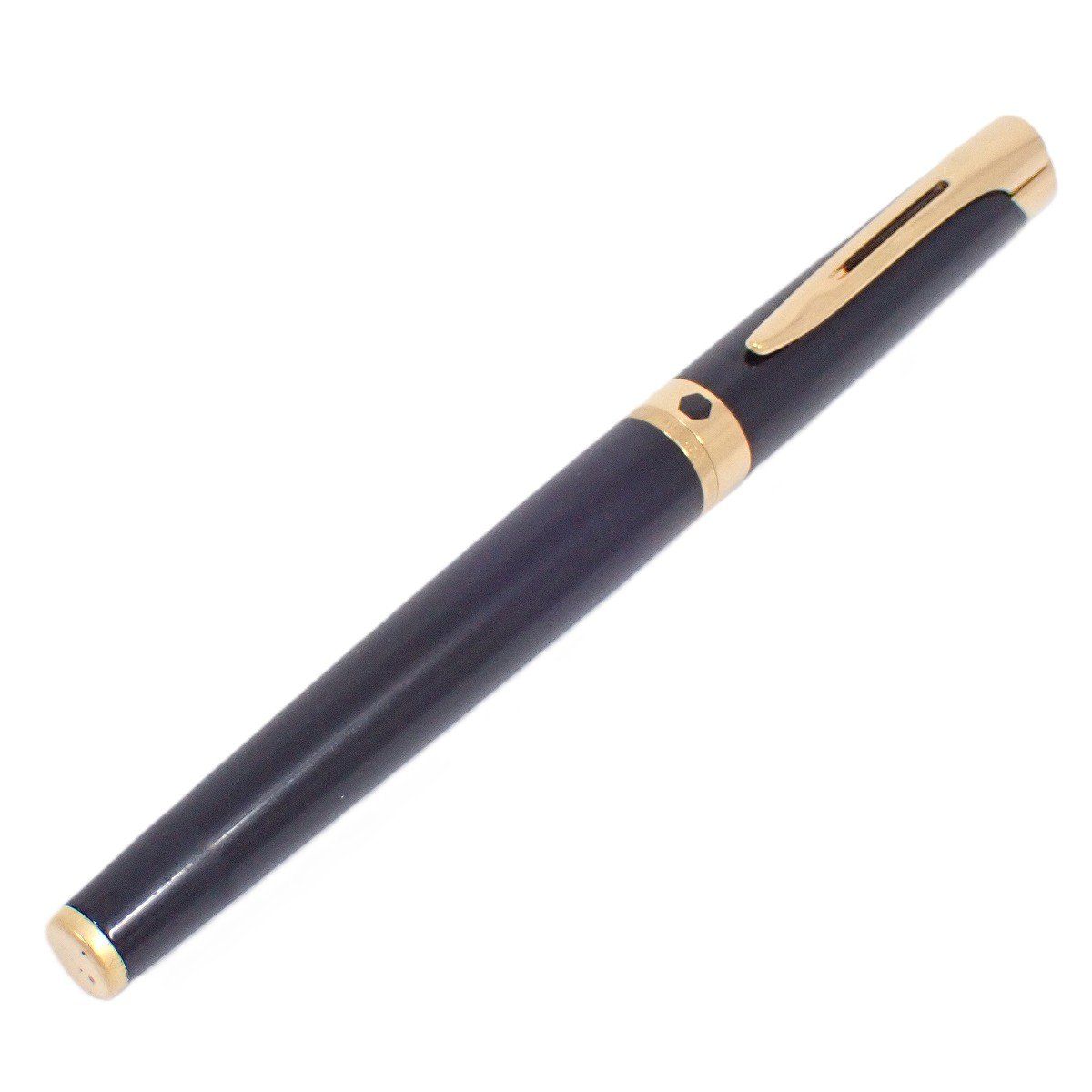WATERMAN ウォーターマン レタロン 万年筆 18Kペン先 ブラック×ゴールド いおき質店