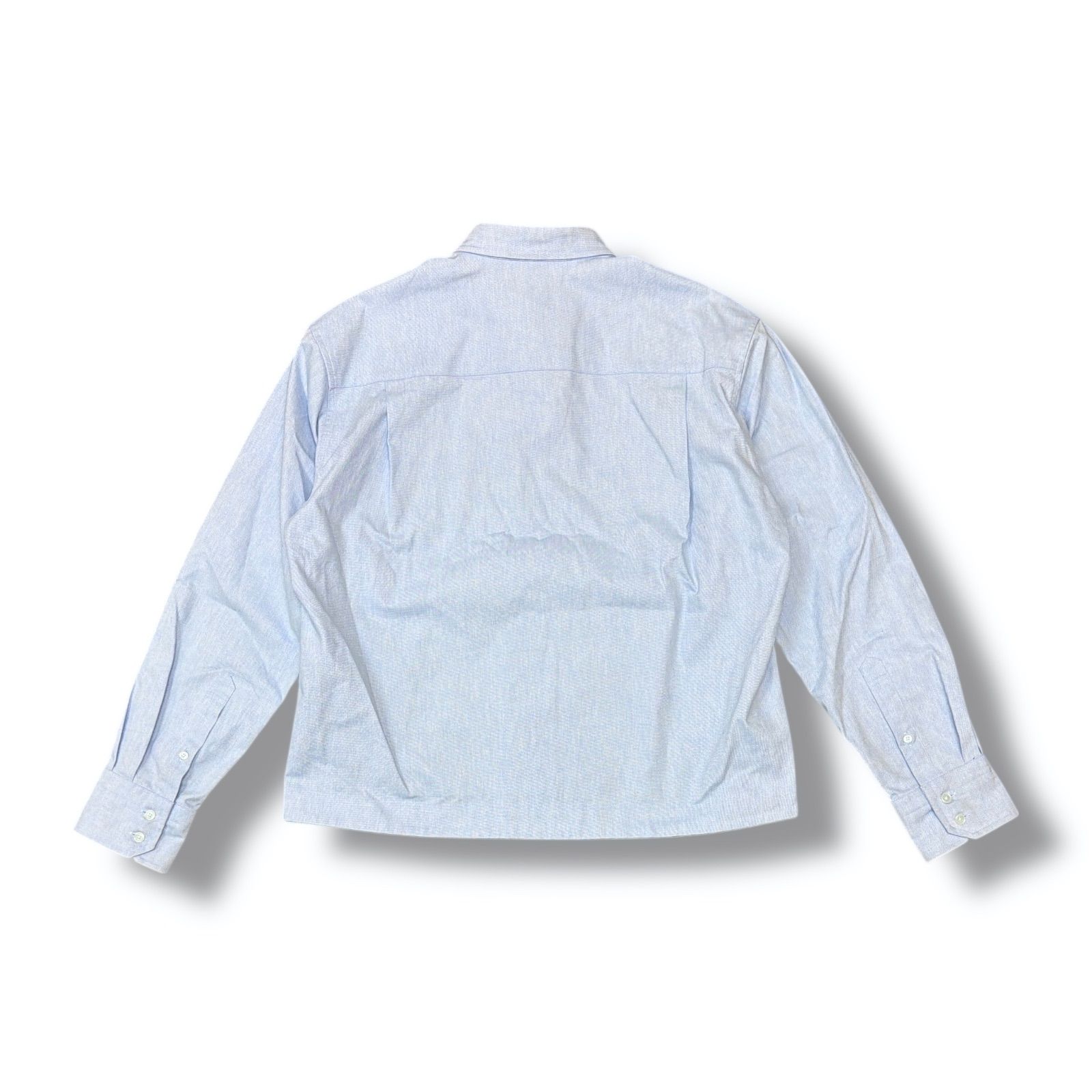 kolor 24AW ボールチェーン長袖シャツ レギュラーカラーコットンシャツ