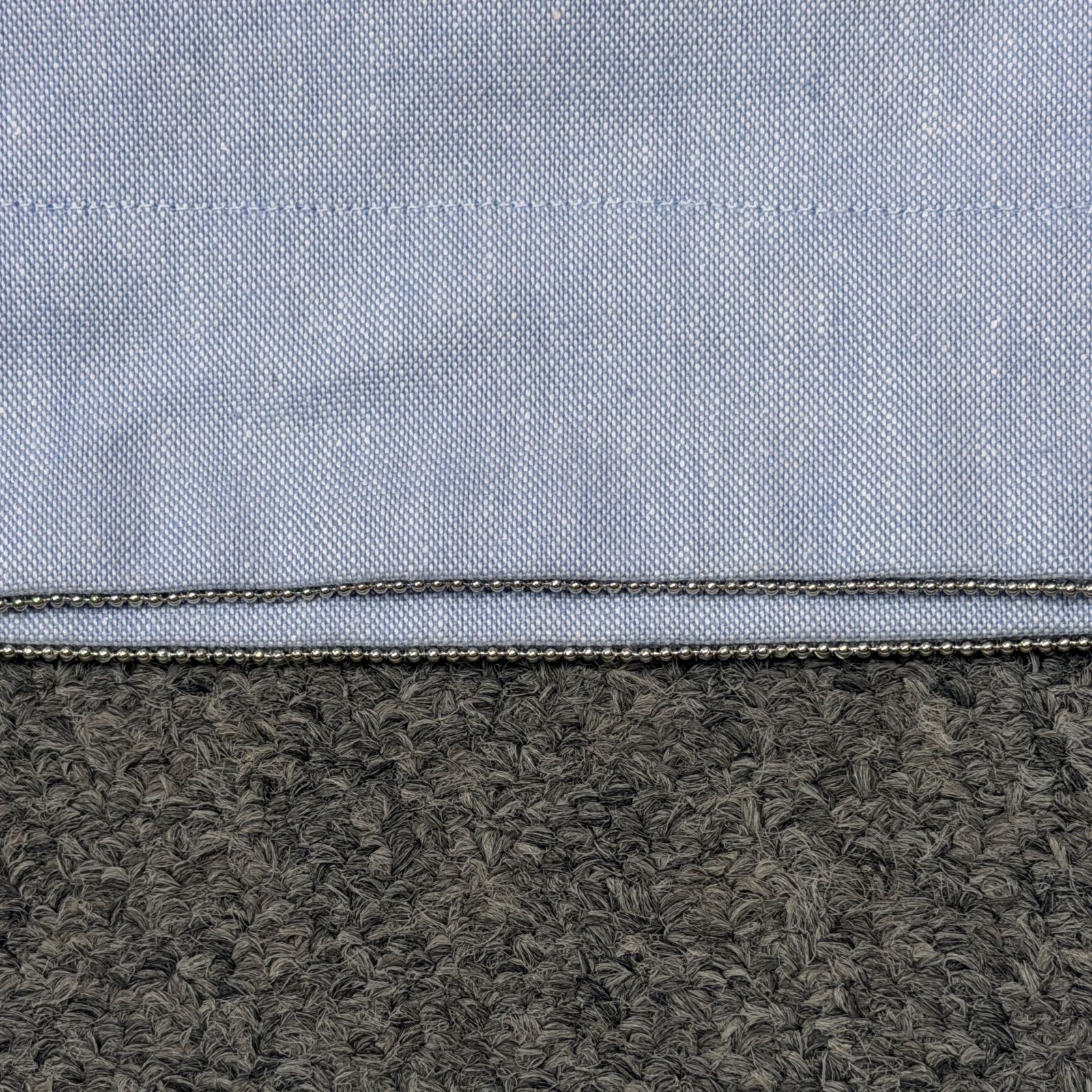 kolor 24AW ボールチェーン長袖シャツ レギュラーカラーコットンシャツ