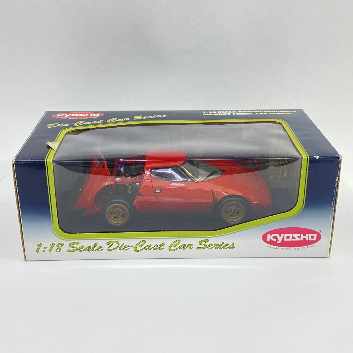 京商 1 18 ランチア ストラトス HF レッド 08131R ミニカー 現状品