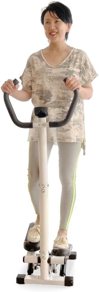 Aspiracion ステッパー 静音 ステッパー健康器具 足踏み健康器具 運動器具 ウォーキングマシン 有酸素運動 ハンドル付き 高齢者向け 運動 向け