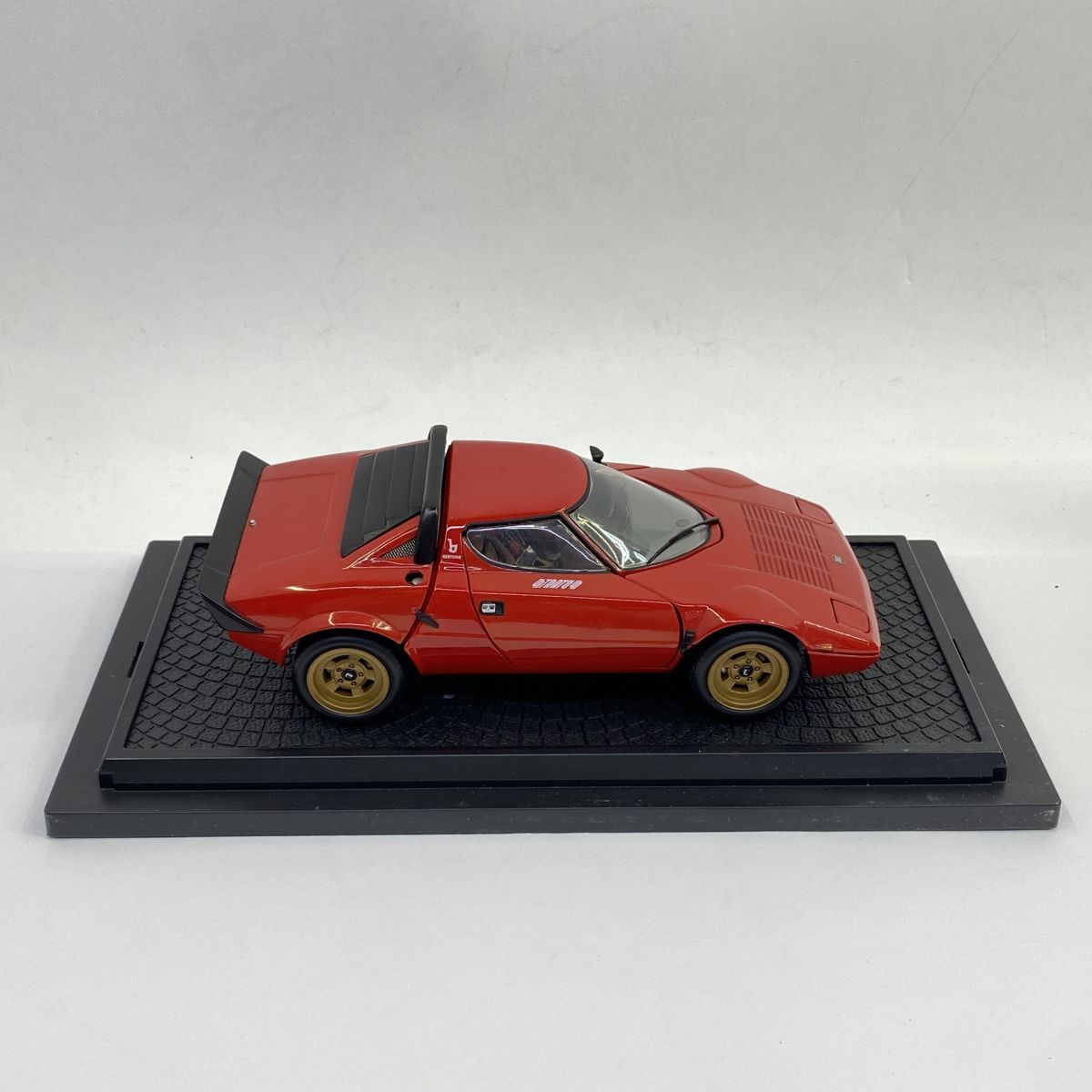 京商 1 18 ランチア ストラトス HF レッド 08131R ミニカー 現状品