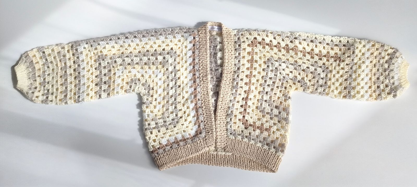 ヘキサゴンカーディガン 長袖