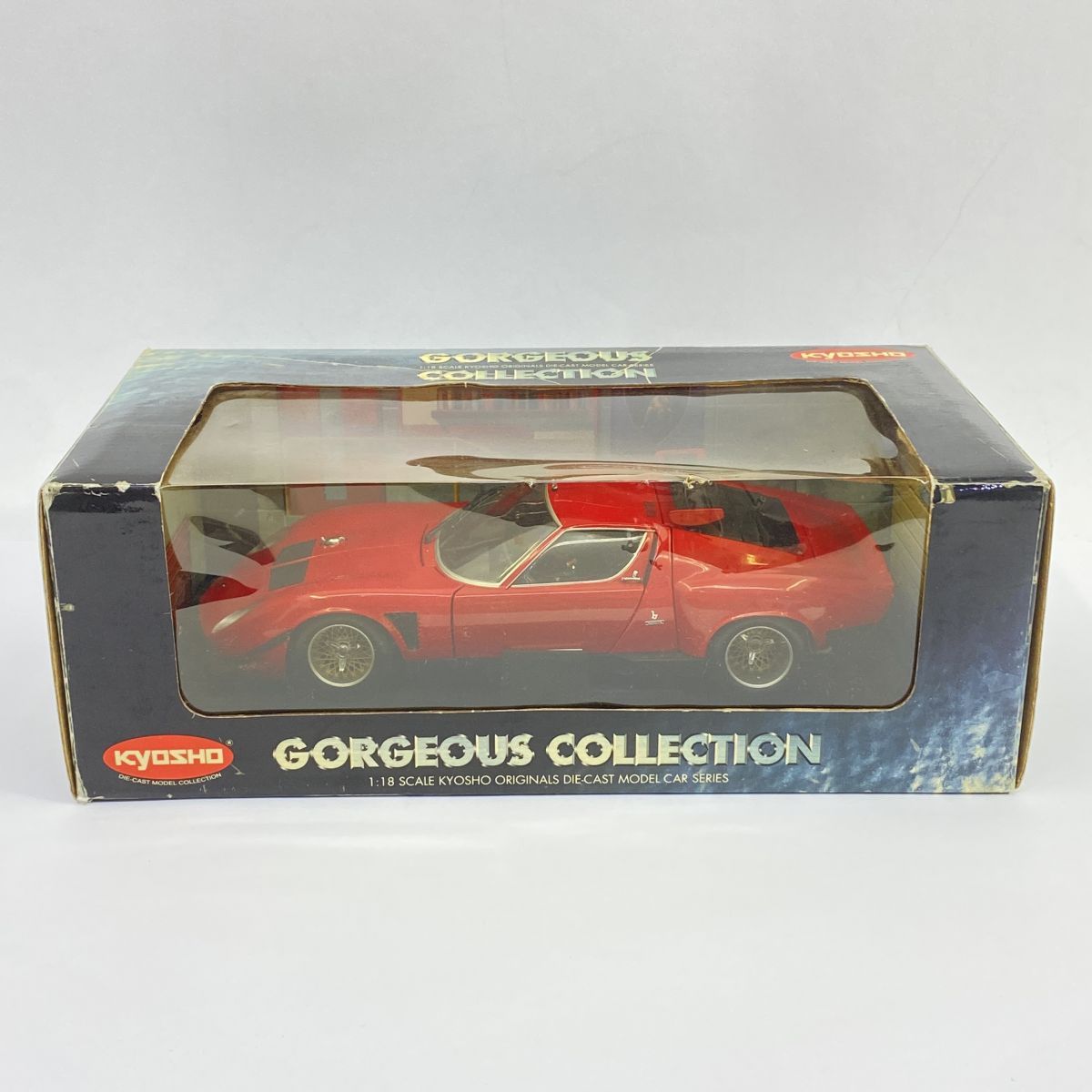 京商 1/18 ランボルギーニ イオタ SVR ≪レッド≫ 京商 (キョウショウ) モデルカー 1/18 ランボルギーニ イオタ SVR