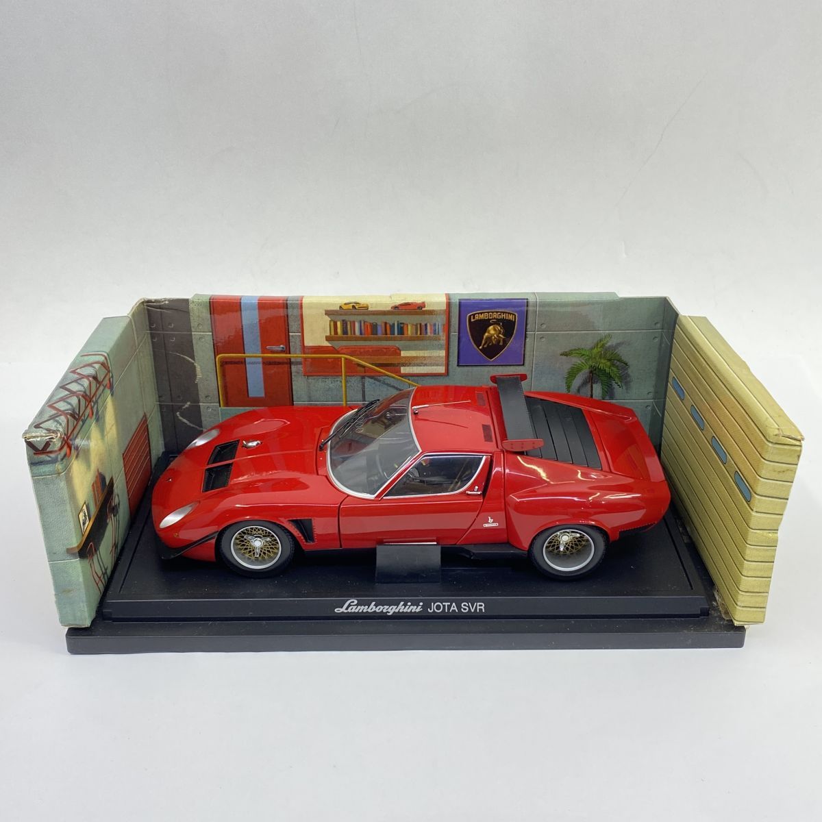 京商 1/18 ランボルギーニ イオタ SVR レッド ミニカー ※現状品 - メルカリ
