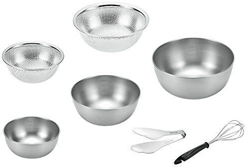 燕人の匠 ステンレスボウル 5点セット ボウル 21cm-18cm-15cm-