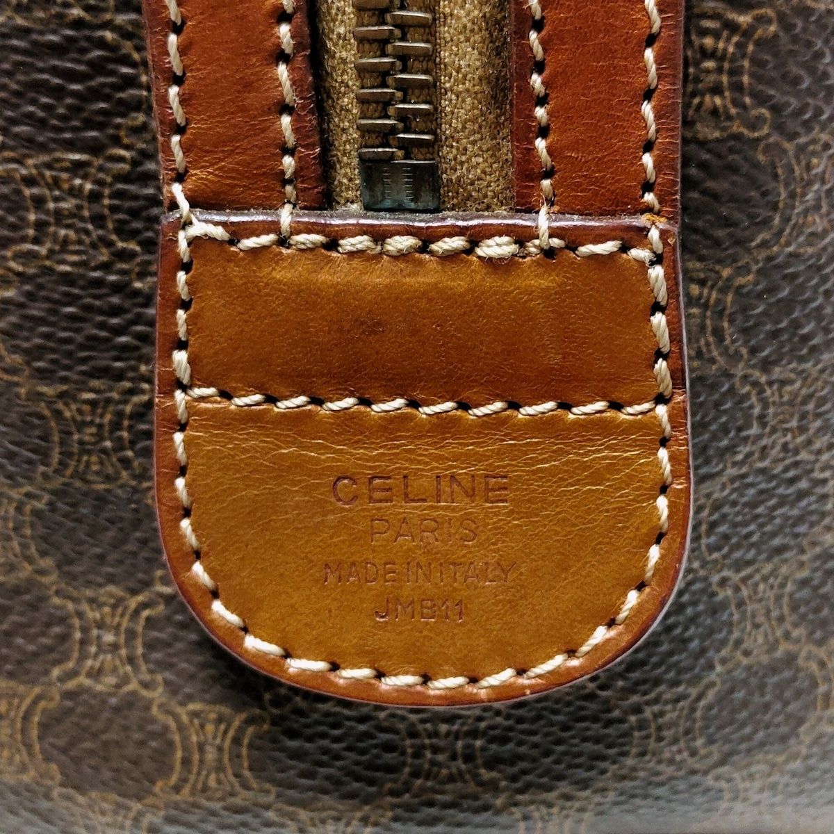 ハンドバッグ マカダム柄