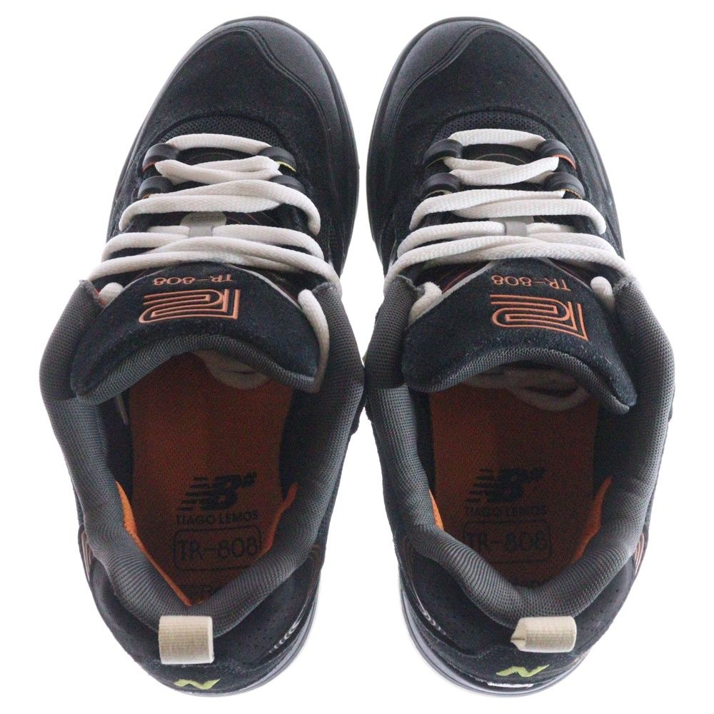 New Balance (ニューバランス) ×Roland Numeric Tiago Lemos 808 Black/White NM808ROB ×ローランド ヌメリック ティアゴレモス ローカットスニーカー US10/28.0cm
