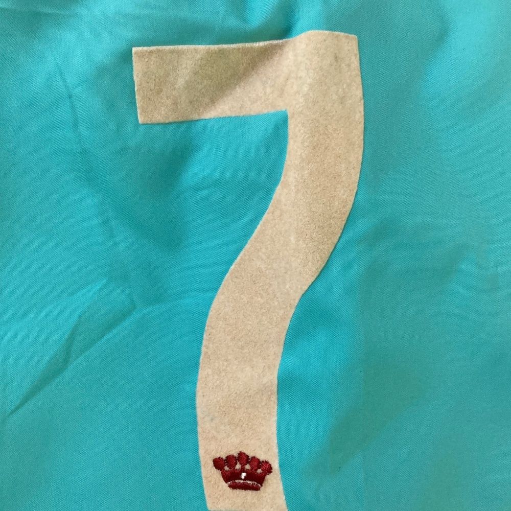 サイズ：2 PEARLY GATES パーリーゲイツ 蓄熱スニードジャック ブルー