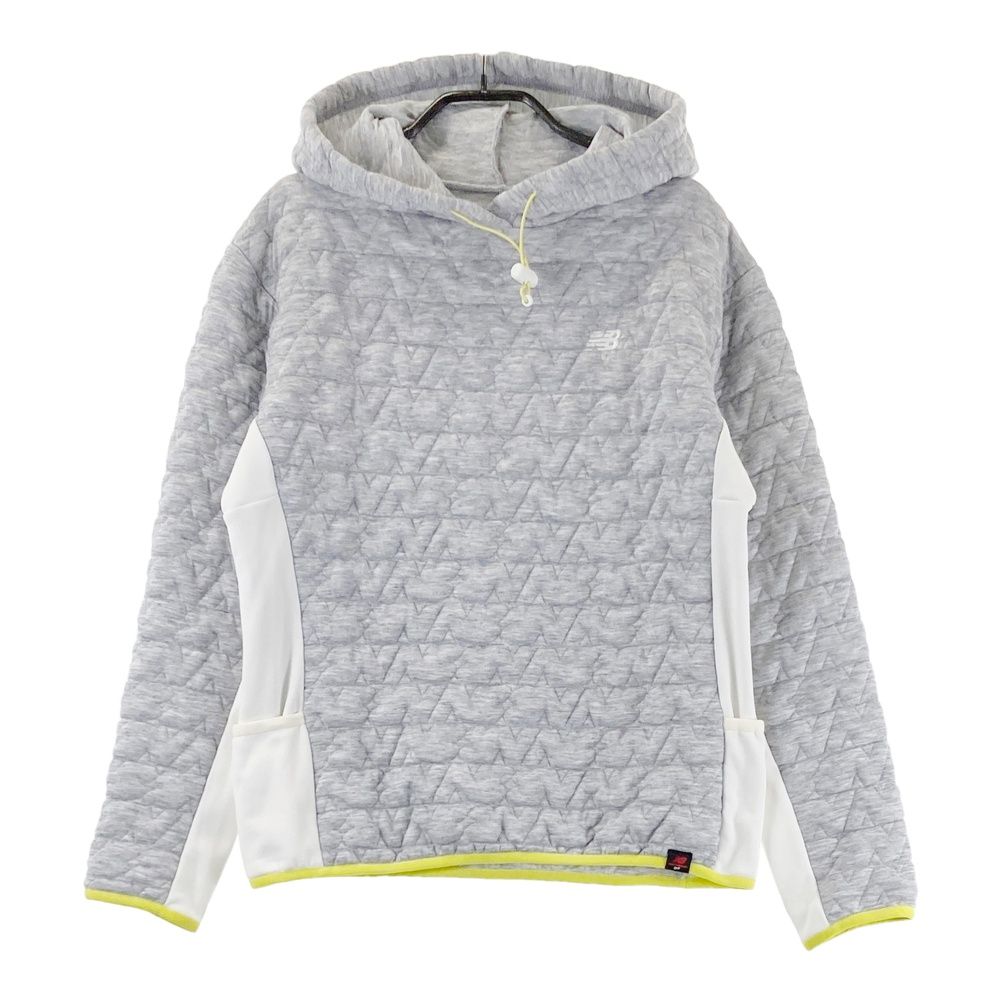 サイズ 1 NEW BALANCE GOLF ニューバランス キルティング 中綿 パーカー グレー系 240101388542 ゴルフウェア レディース ストスト