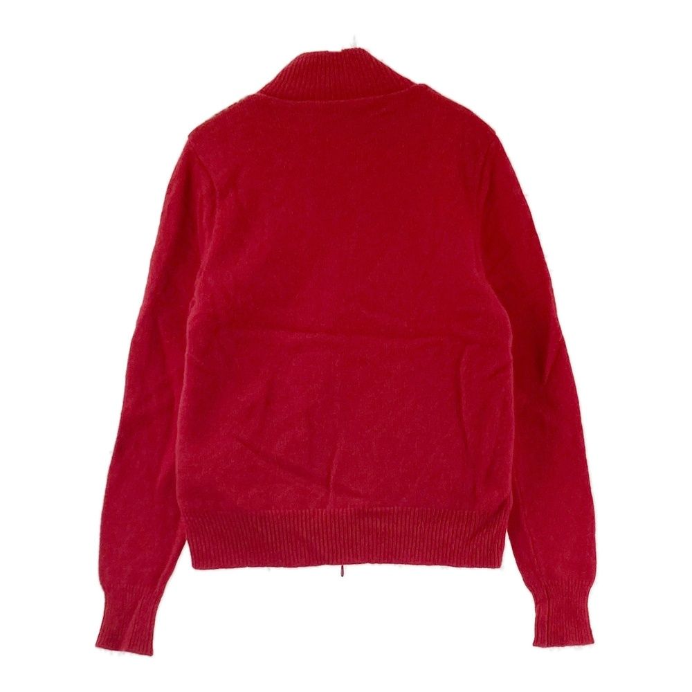 サイズ M BEAMS GOLF ビームスゴルフ 蓄熱 ニットジャケット 千鳥格子柄 レッド系 240101389927 ゴルフウェア レディース ストスト