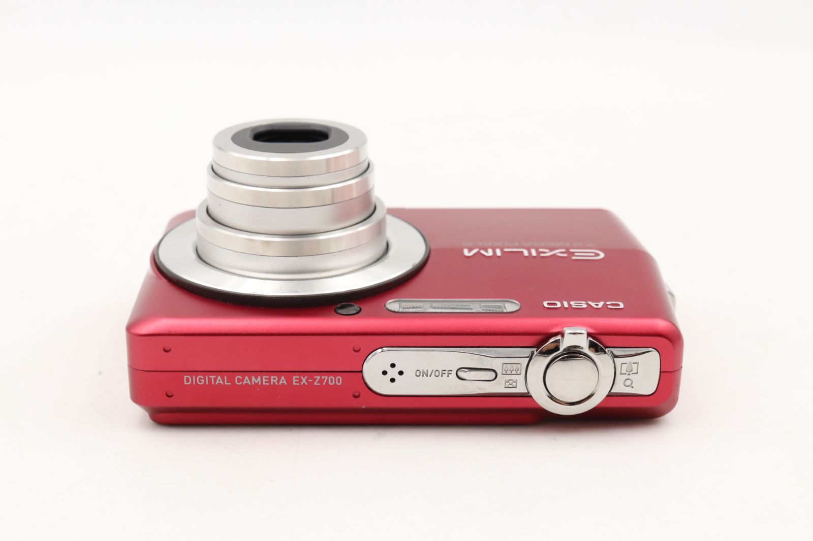 動作確認済 CASIO カシオ EXILIM EX-Z700 シルバー 液晶 コンパクト