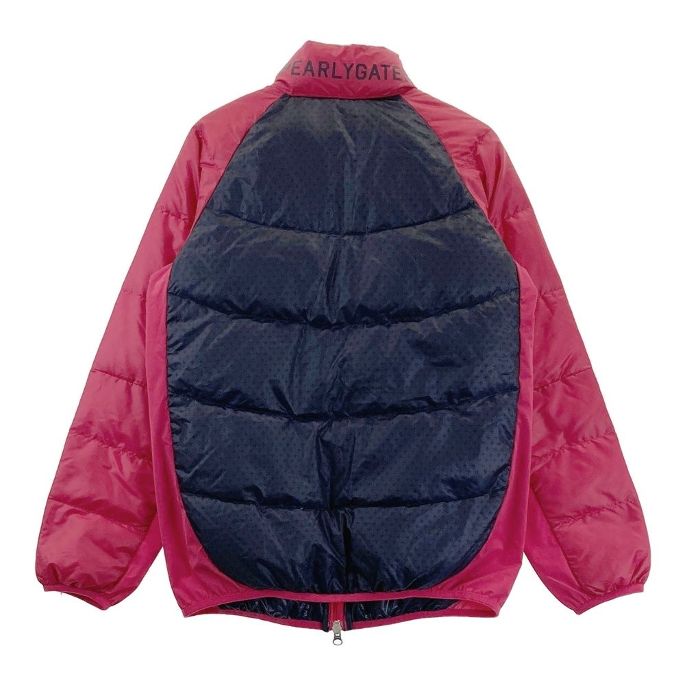 サイズ 0 PEARLY GATES パーリーゲイツ ダウン ジップジャケット 総柄 ピンク系 240101456488 ゴルフウェア レディース ストスト