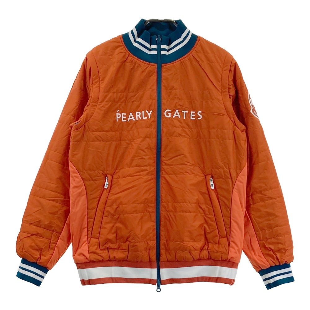 PEARLYGATES 2WAY リバーシブル 中綿 ゴルフ ジャケット サイズ：1 PEARLY GATES パーリーゲイツ 2WAY リバーシブル 中綿