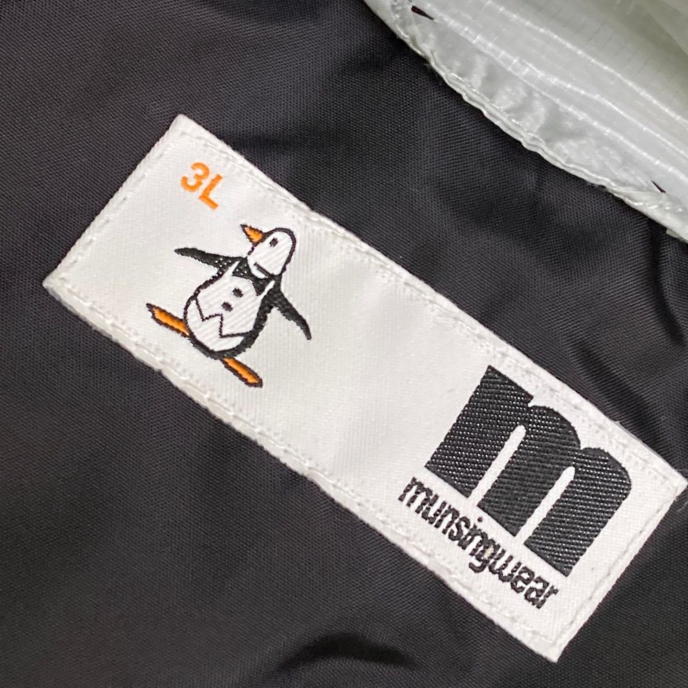 サイズ：3L MUNSING WEAR マンシングウェア 2WAY 中綿 ジップ